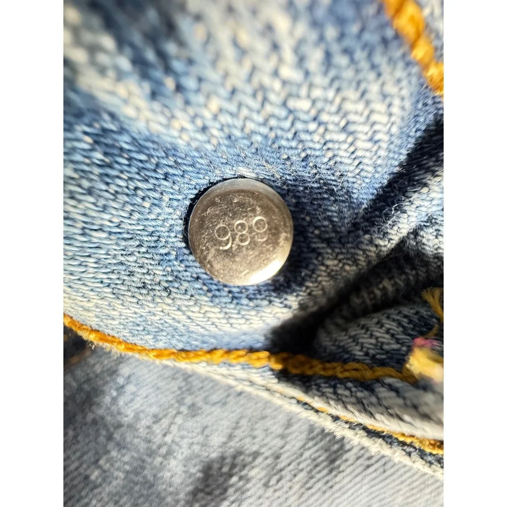 Levis 505‎ Regular Fit Light Wash Blue Denim Jeans Mens 38x30
